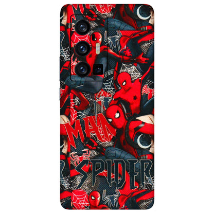 VIVO Z/V/X/T/U/S Series Phone Skins (All Models) - SpiderMan Cool - 3D Embossed Finish (L-188) Vivo X70 Pro Plus (5G)
