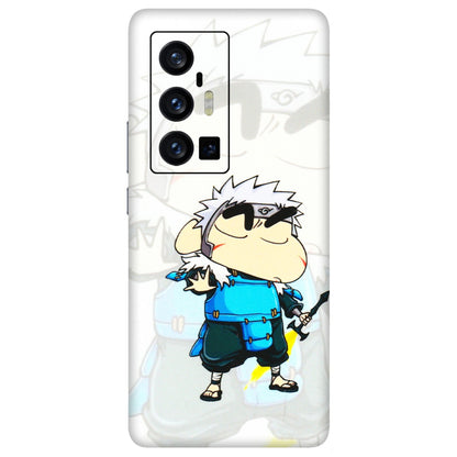 VIVO Z/V/X/T/U/S Series Phone Skins (All Models) - Angry Young Shinchan - 3D Embossed Finish (L-226) Vivo X70 Pro Plus (5G)