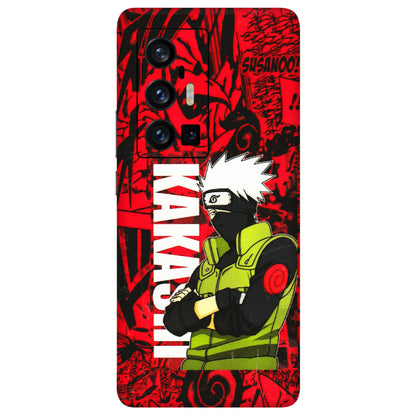 VIVO Z/V/X/T/U/S Series Phone Skins (All Models) - Kakashi Red Anime - 3D Embossed Finish (L-251) Vivo X70 Pro Plus (5G)
