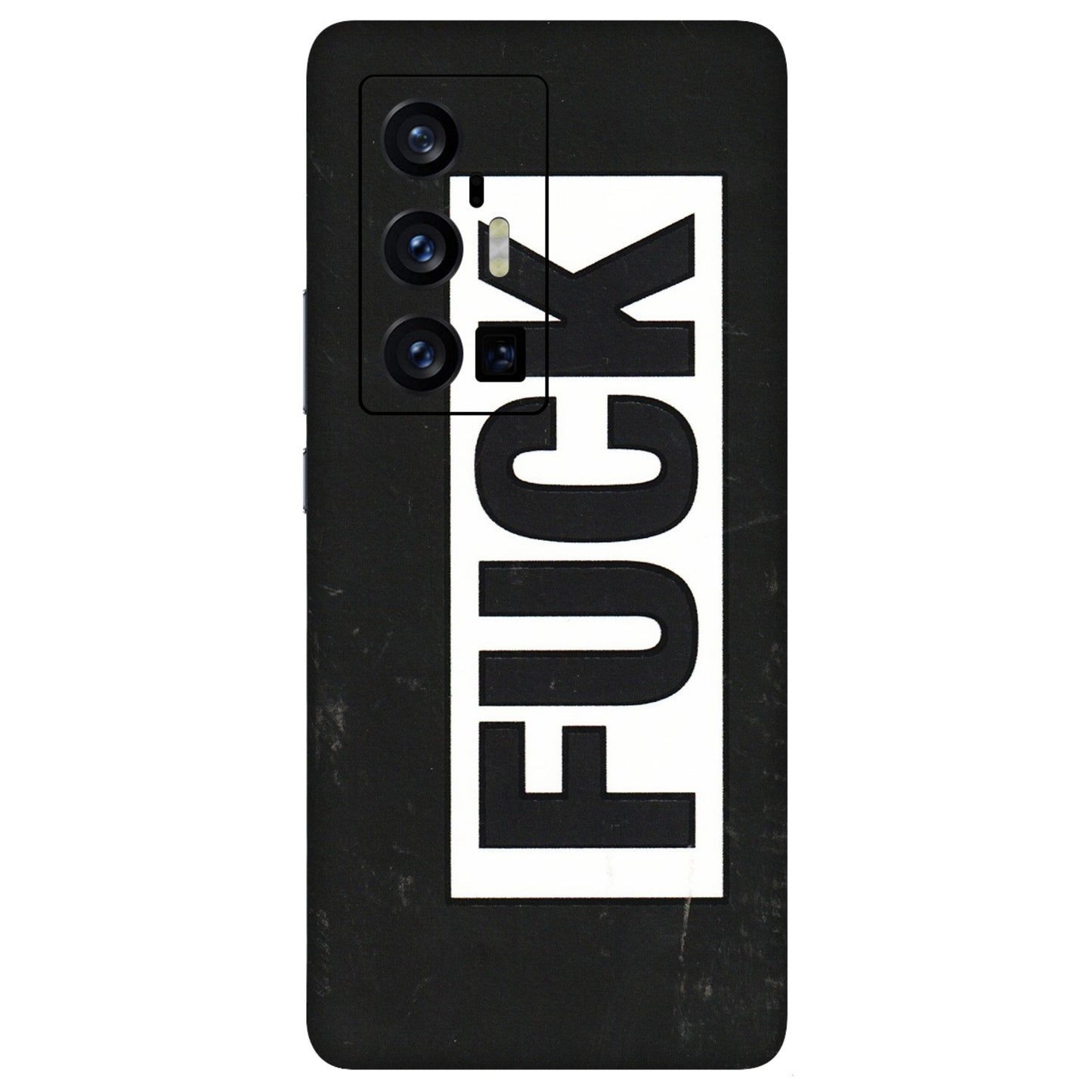 VIVO Z/V/X/T/U/S Series Phone Skins (All Models) - The F Word - 3D Embossed Finish (L-255) Vivo X70 Pro Plus (5G)