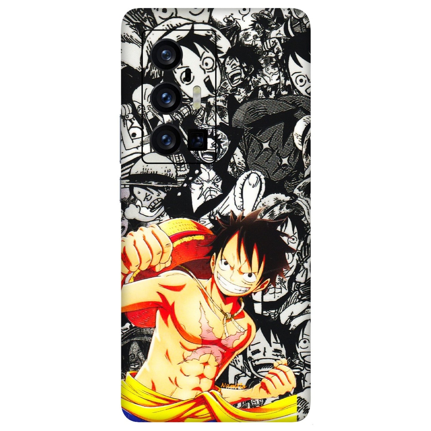VIVO Z/V/X/T/U/S Series Phone Skins (All Models) - Anime Comics Games Doodles - 3D Embossed Finish (L-27) Vivo X70 Pro Plus (5G)