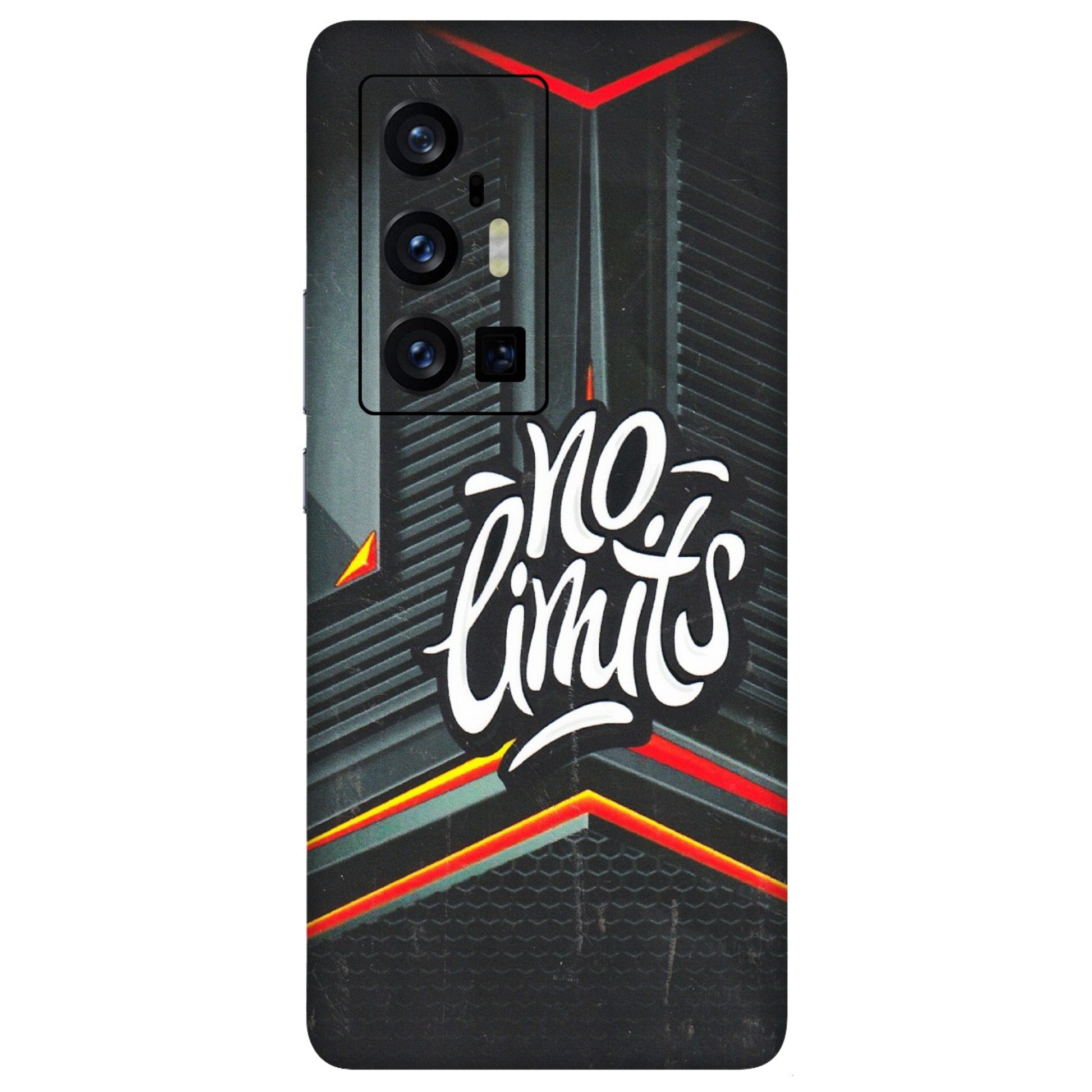 VIVO Z/V/X/T/U/S Series Phone Skins (All Models) - No Limits - 3D Embossed Finish (L-286) Vivo X70 Pro Plus (5G)