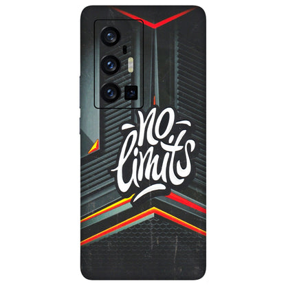 VIVO Z/V/X/T/U/S Series Phone Skins (All Models) - No Limits - 3D Embossed Finish (L-286) Vivo X70 Pro Plus (5G)
