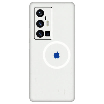 VIVO Z/V/X/T/U/S Series Phone Skins (All Models) - iPhone Magsafe Logo - 3D Embossed Finish (L-320) Vivo X70 Pro Plus (5G)