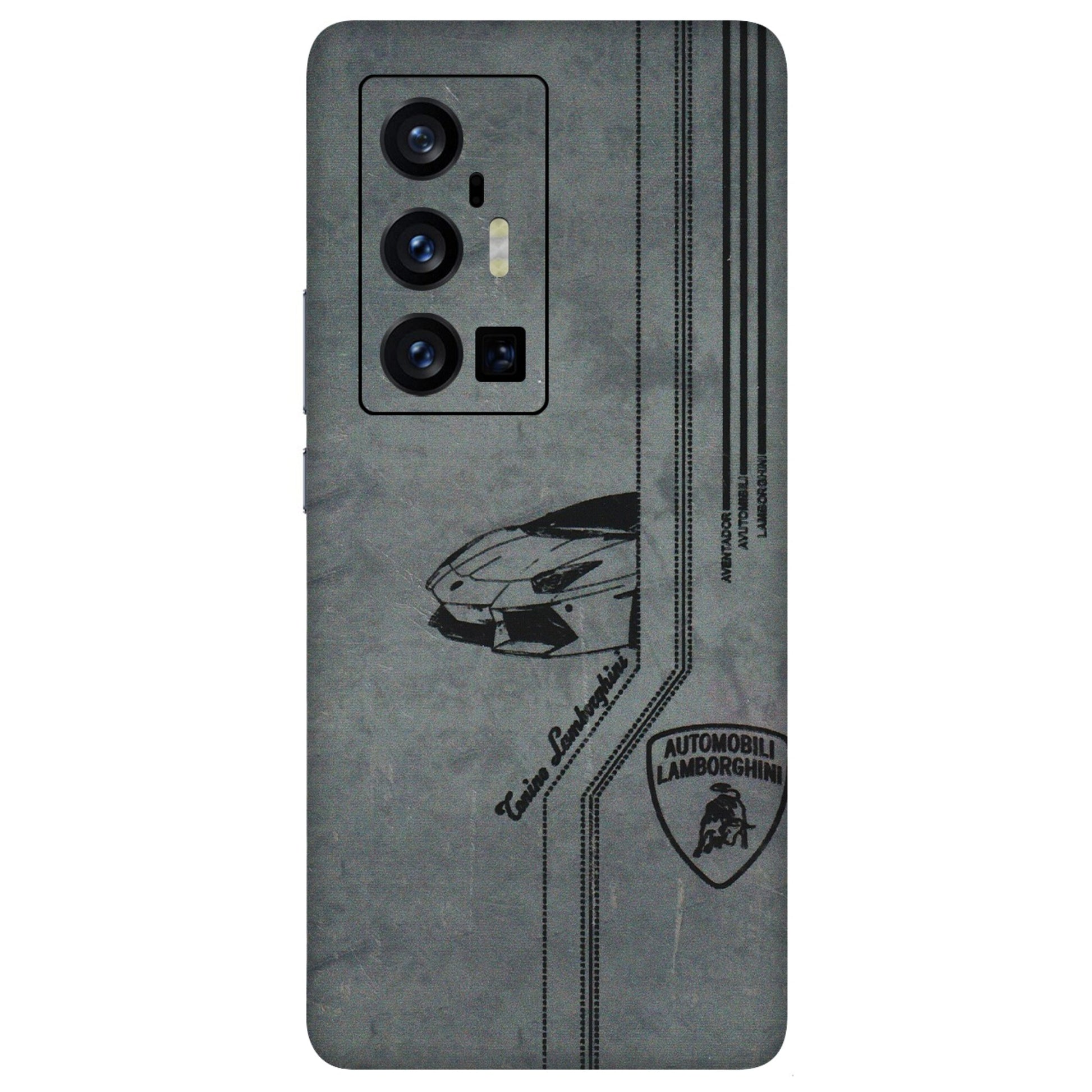 VIVO Z/V/X/T/U/S Series Phone Skins (All Models) - New Lamborgini Aventador - 3D Embossed Finish (L-321) Vivo X70 Pro Plus (5G)