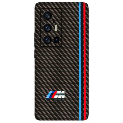 VIVO Z/V/X/T/U/S Series Phone Skins (All Models) - BM Carbon Fiber Feels - 3D Embossed Finish (L-38) Vivo X70 Pro Plus (5G)