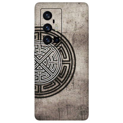 VIVO Z/V/X/T/U/S Series Phone Skins (All Models) - Mysterious Circular Design - 3D Embossed Finish (L-63) Vivo X70 Pro Plus (5G)