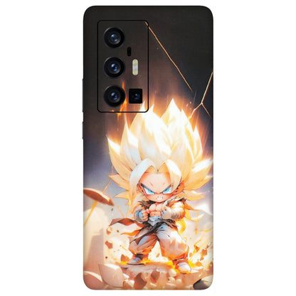 VIVO Z/V/X/T/U/S Series Phone Skins (All Models) - Goku Dragon Cute Anime - Matte Finish (M-131) Vivo X70 Pro Plus (5G)