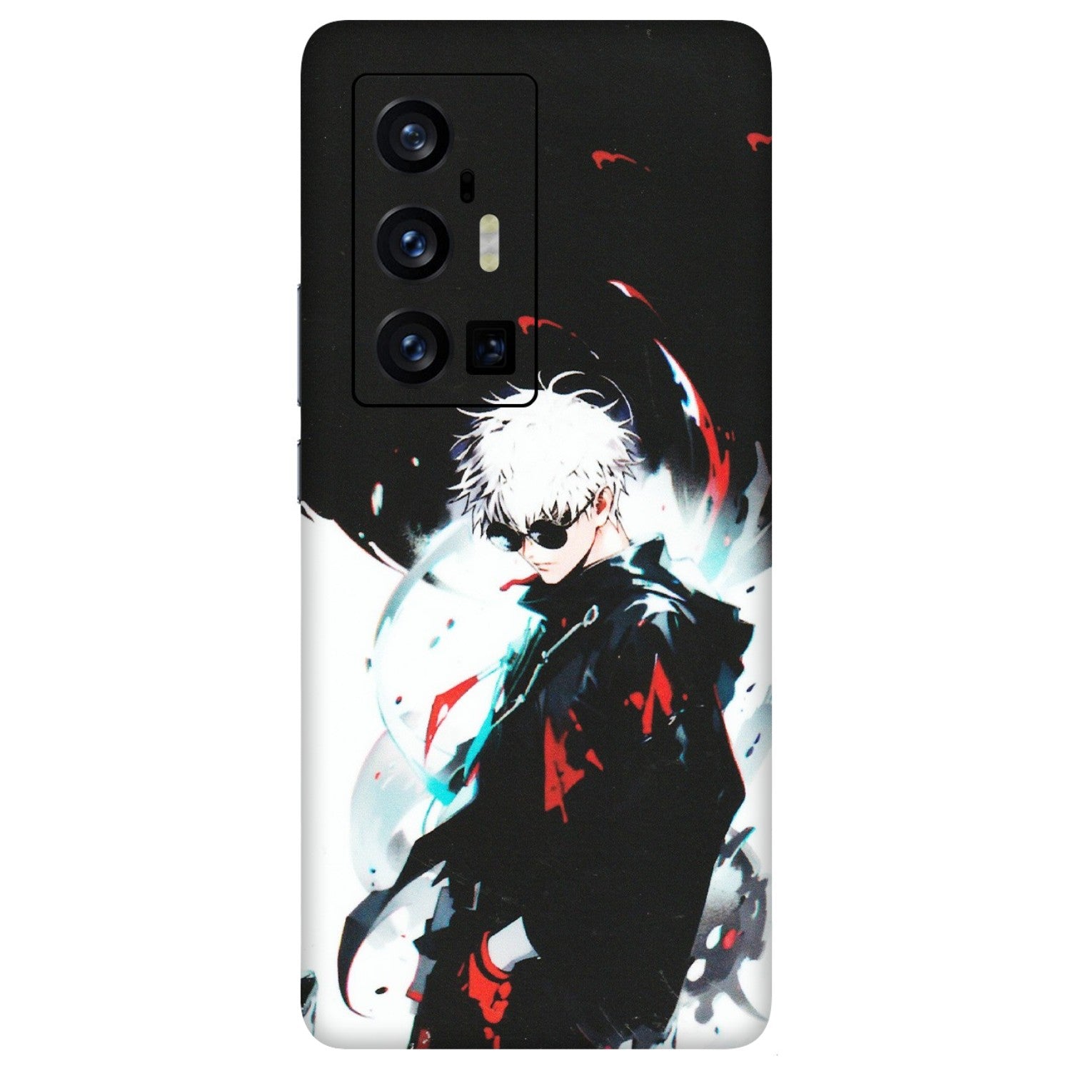 VIVO Z/V/X/T/U/S Series Phone Skins (All Models) - Gojo Powerful Charater Kaisen Anime - Matte Finish (M-144) Vivo X70 Pro Plus (5G)