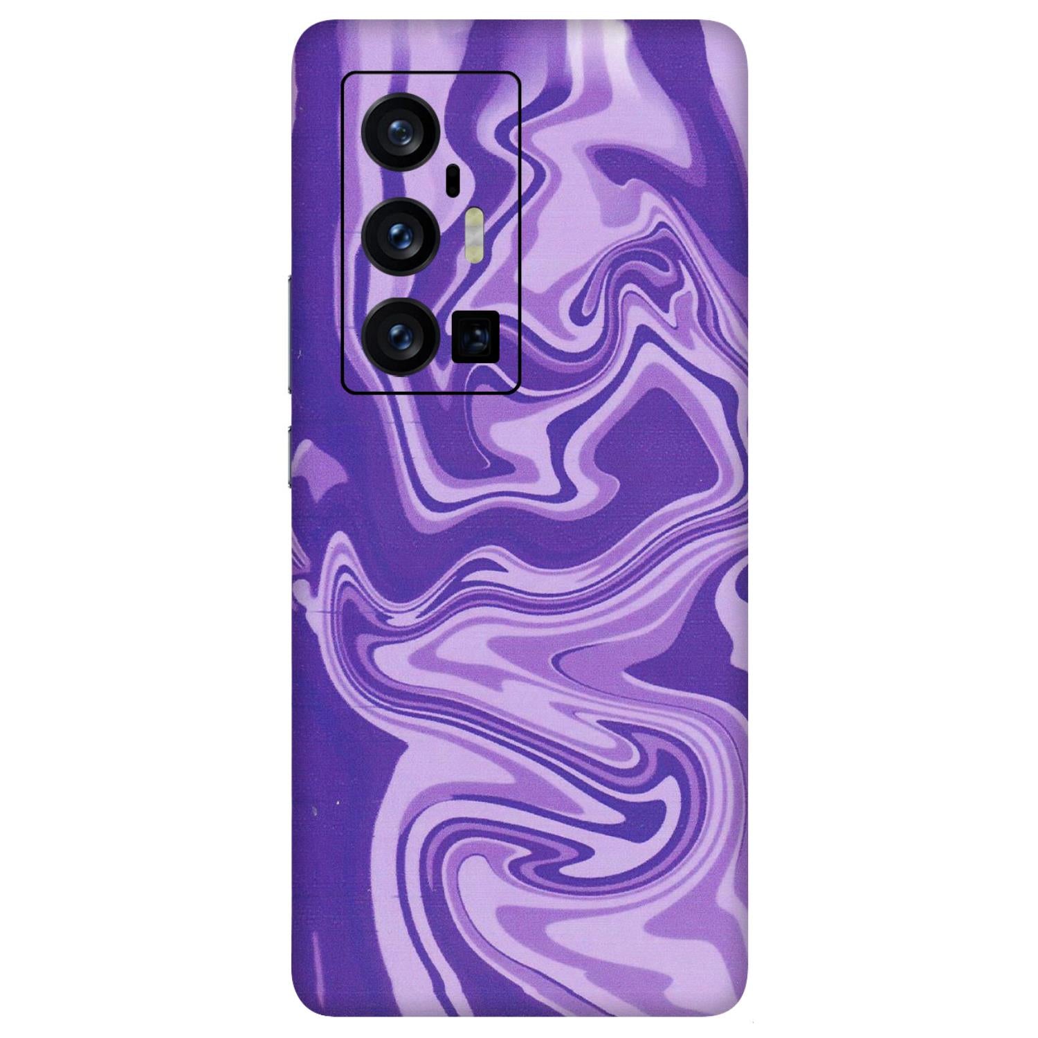 VIVO Z/V/X/T/U/S Series Phone Skins (All Models) - Hazy Purple Nights - Matte Finish (M-14) Vivo X70 Pro Plus (5G)