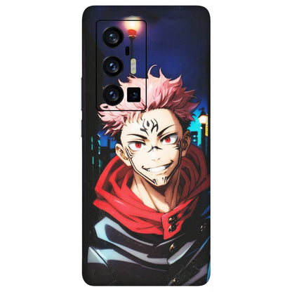 VIVO Z/V/X/T/U/S Series Phone Skins (All Models) - Yuji Itadori Funny Face Anime - Matte Finish (M-152) Vivo X70 Pro Plus (5G)