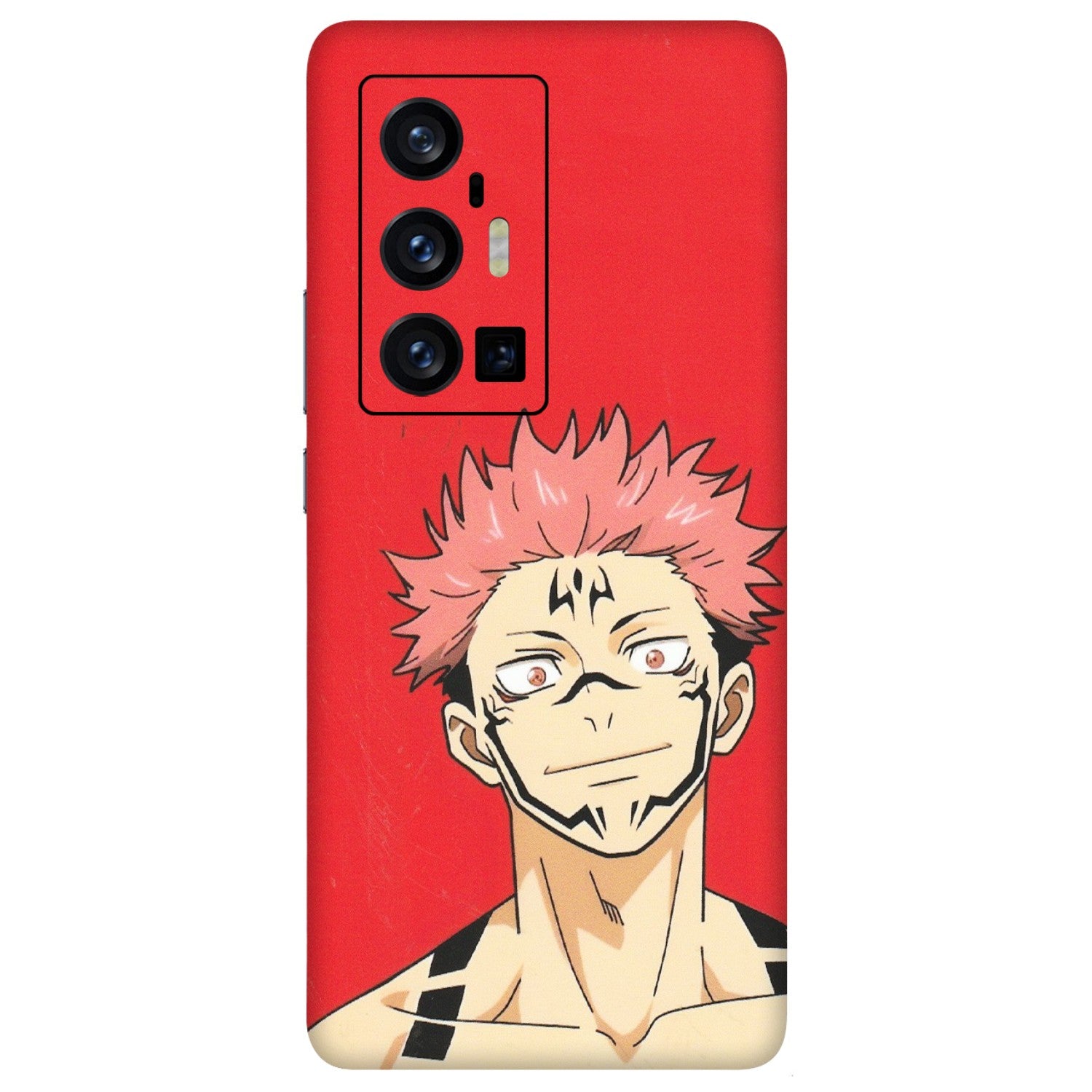 VIVO Z/V/X/T/U/S Series Phone Skins (All Models) - Ryomen Sukuna Fun Anime - Matte Finish (M-153) Vivo X70 Pro Plus (5G)