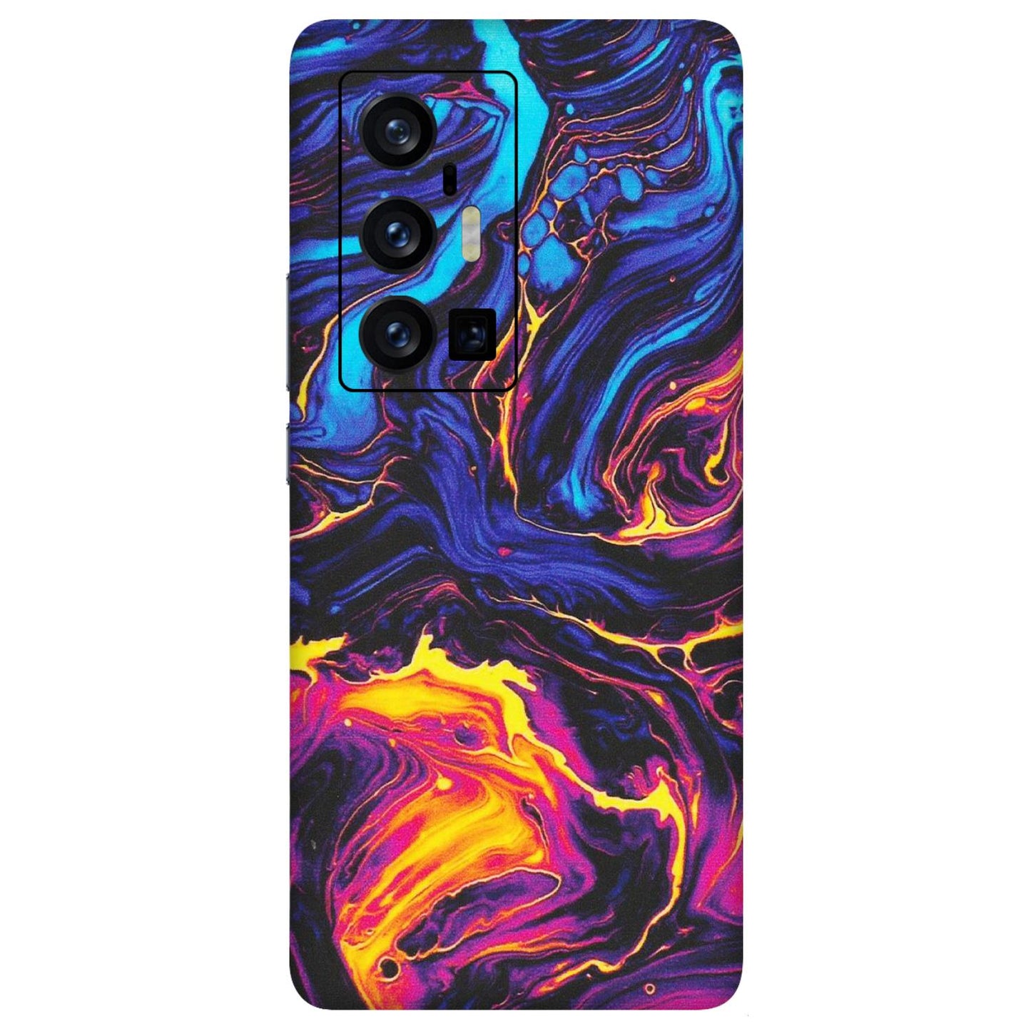 VIVO Z/V/X/T/U/S Series Phone Skins (All Models) - Abstract Paint Classy - Matte Finish (M-15) Vivo X70 Pro Plus (5G)