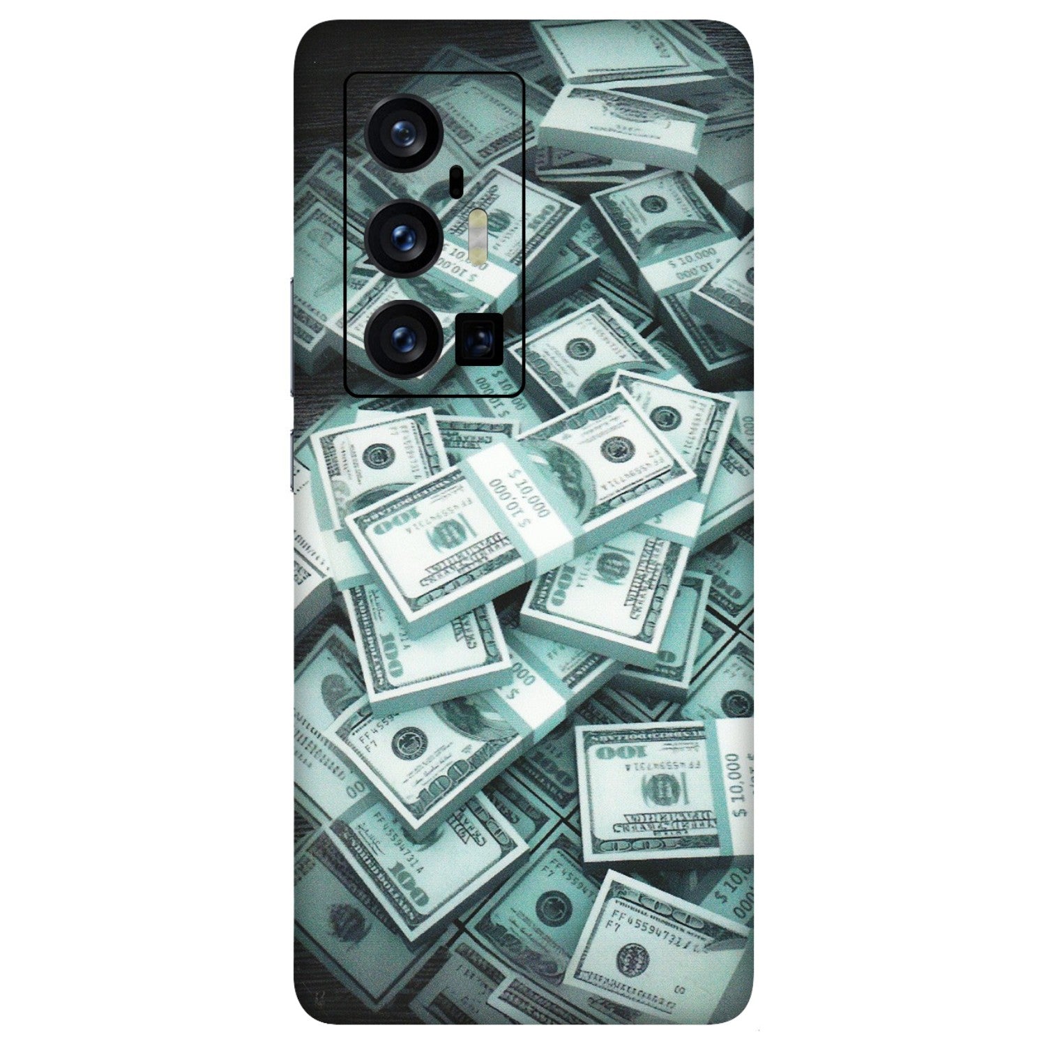 VIVO Z/V/X/T/U/S Series Phone Skins (All Models) - Hundred Dollar Bill - Matte Finish (M-162) Vivo X70 Pro Plus (5G)