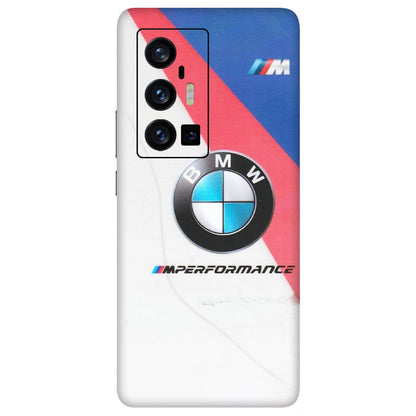 VIVO Z/V/X/T/U/S Series Phone Skins (All Models) - BMW Logo Performance - Matte Finish (M-27) Vivo X70 Pro Plus (5G)