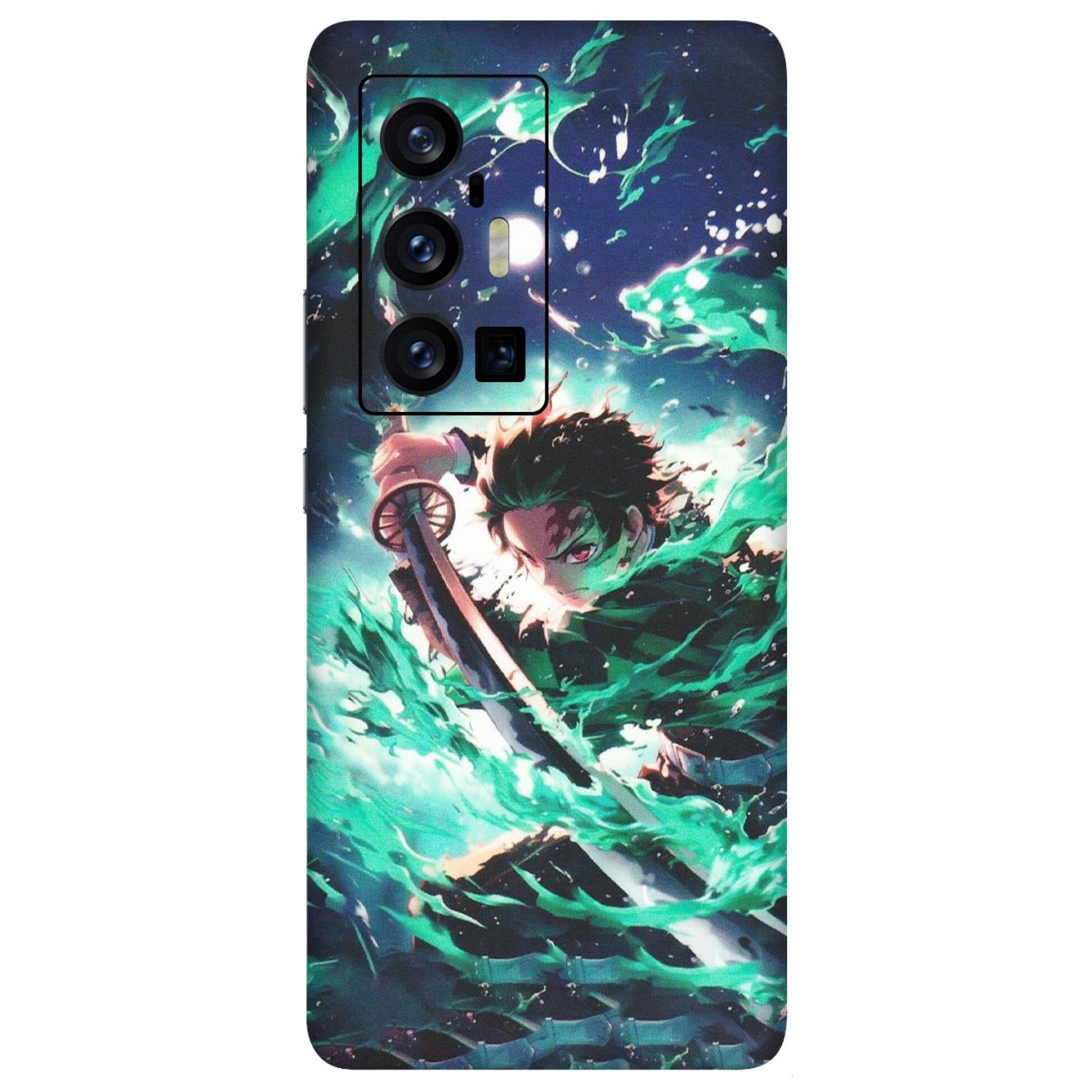 VIVO Z/V/X/T/U/S Series Phone Skins (All Models) - Sword Fighter Anime - Matte Finish (M-29) Vivo X70 Pro Plus (5G)