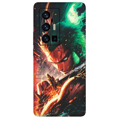 VIVO Z/V/X/T/U/S Series Phone Skins (All Models) - Anime Gojo Sword - Matte Finish (M-32) Vivo X70 Pro Plus (5G)