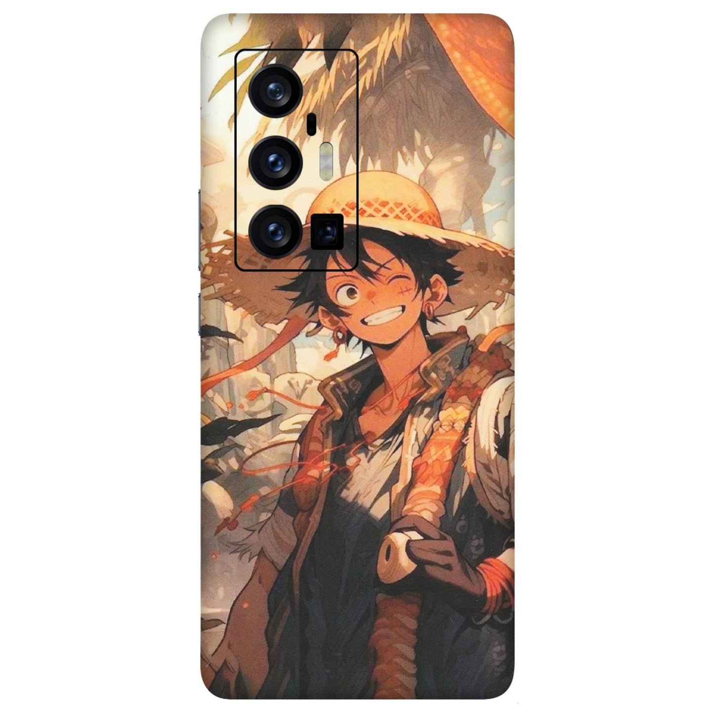 VIVO Z/V/X/T/U/S Series Phone Skins (All Models) - Anime Character Smile - Matte Finish (M-33) Vivo X70 Pro Plus (5G)