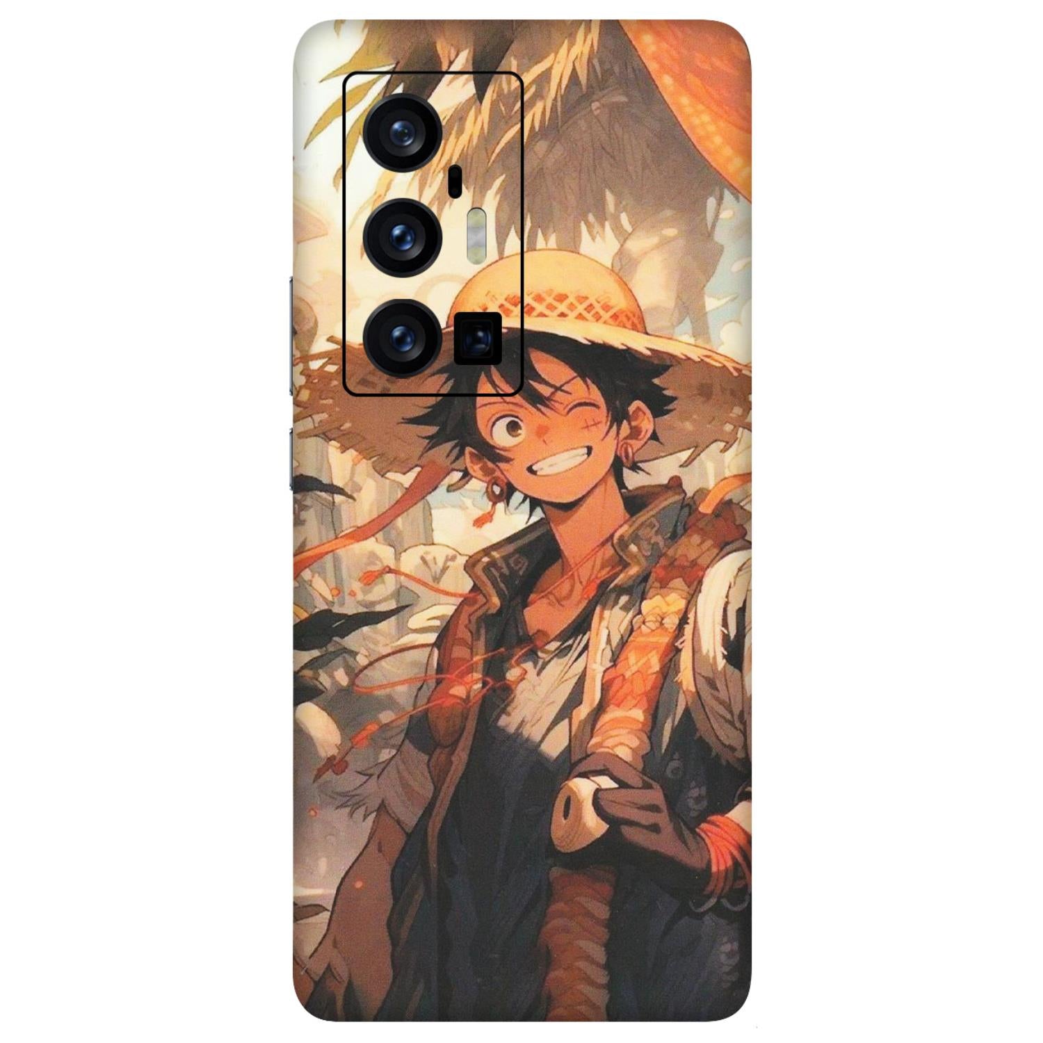 VIVO Z/V/X/T/U/S Series Phone Skins (All Models) - Anime Character Smile - Matte Finish (M-33) Vivo X70 Pro Plus (5G)
