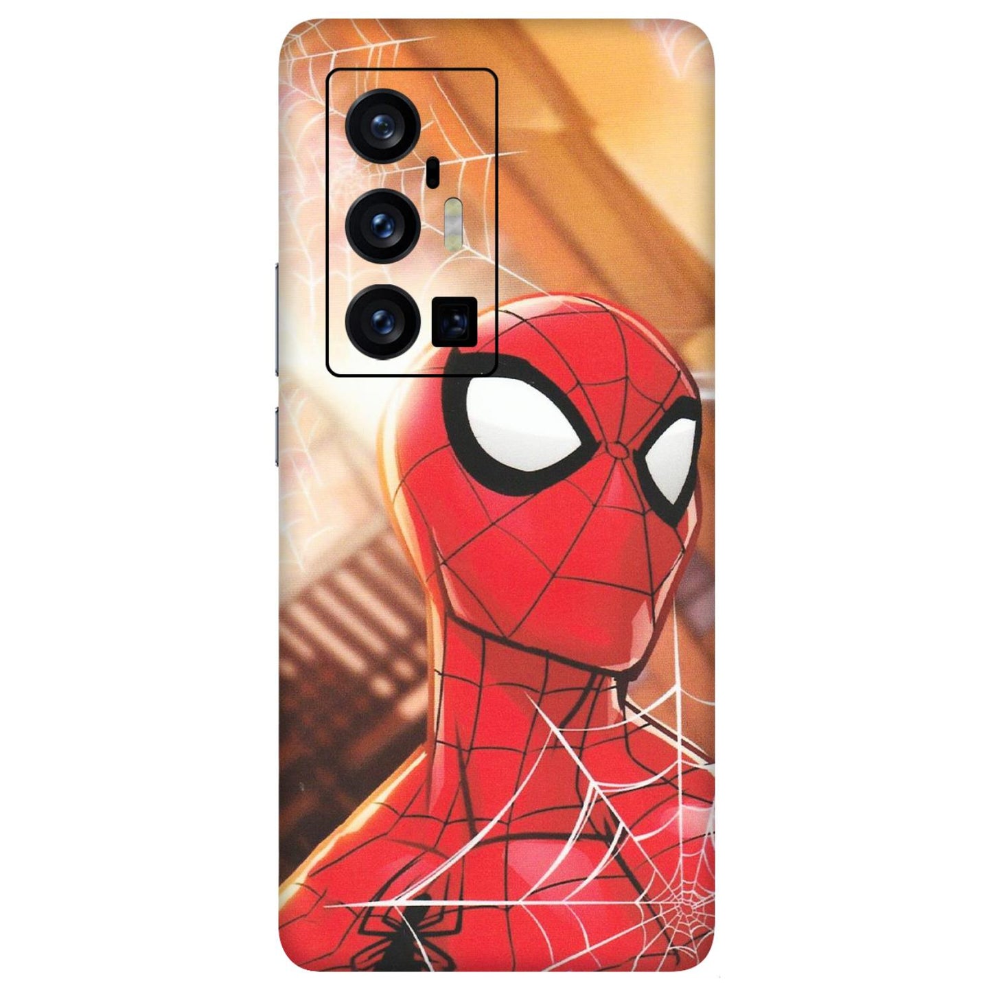 VIVO Z/V/X/T/U/S Series Phone Skins (All Models) - Spiderman Face New - Matte Finish (M-41) Vivo X70 Pro Plus (5G)