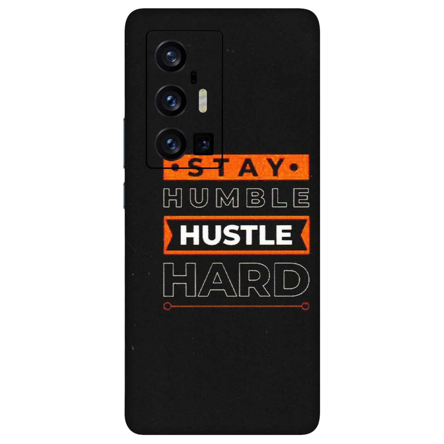 VIVO Z/V/X/T/U/S Series Phone Skins (All Models) - Stay Humble Stay Hard - Matte Finish (M-48) Vivo X70 Pro Plus (5G)