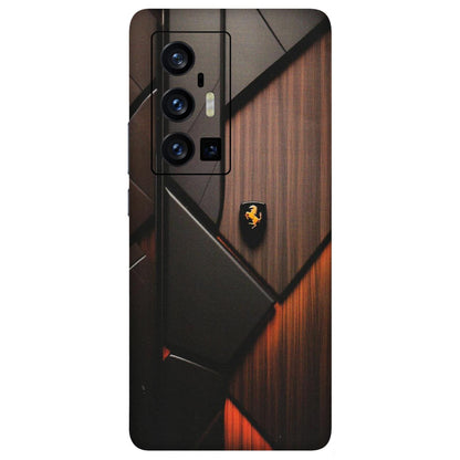 VIVO Z/V/X/T/U/S Series Phone Skins (All Models) - Lambo Beauty Wood Pattern Sober - Matte Finish (M-51) Vivo X70 Pro Plus (5G)