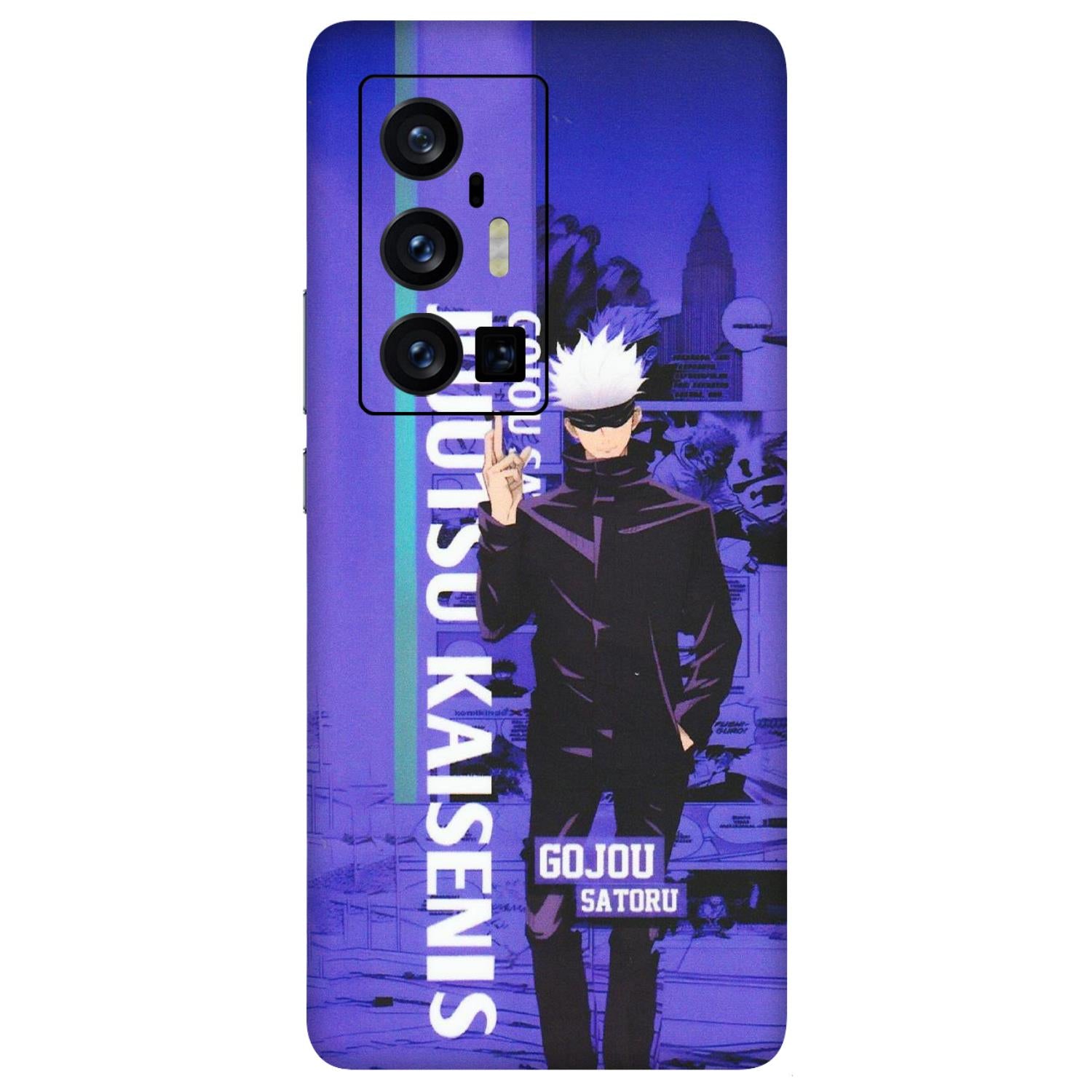 VIVO Z/V/X/T/U/S Series Phone Skins (All Models) - Jujutsu Kaisen Gojo - Matte Finish (M-05) Vivo X70 Pro Plus (5G)