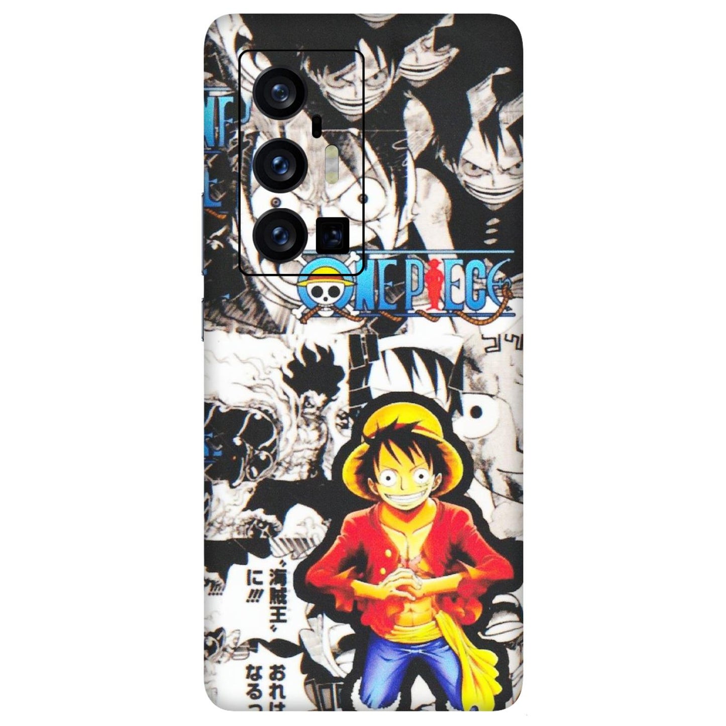 VIVO Z/V/X/T/U/S Series Phone Skins (All Models) - One Piece B&W - Matte Finish (M-63) Vivo X70 Pro Plus (5G)