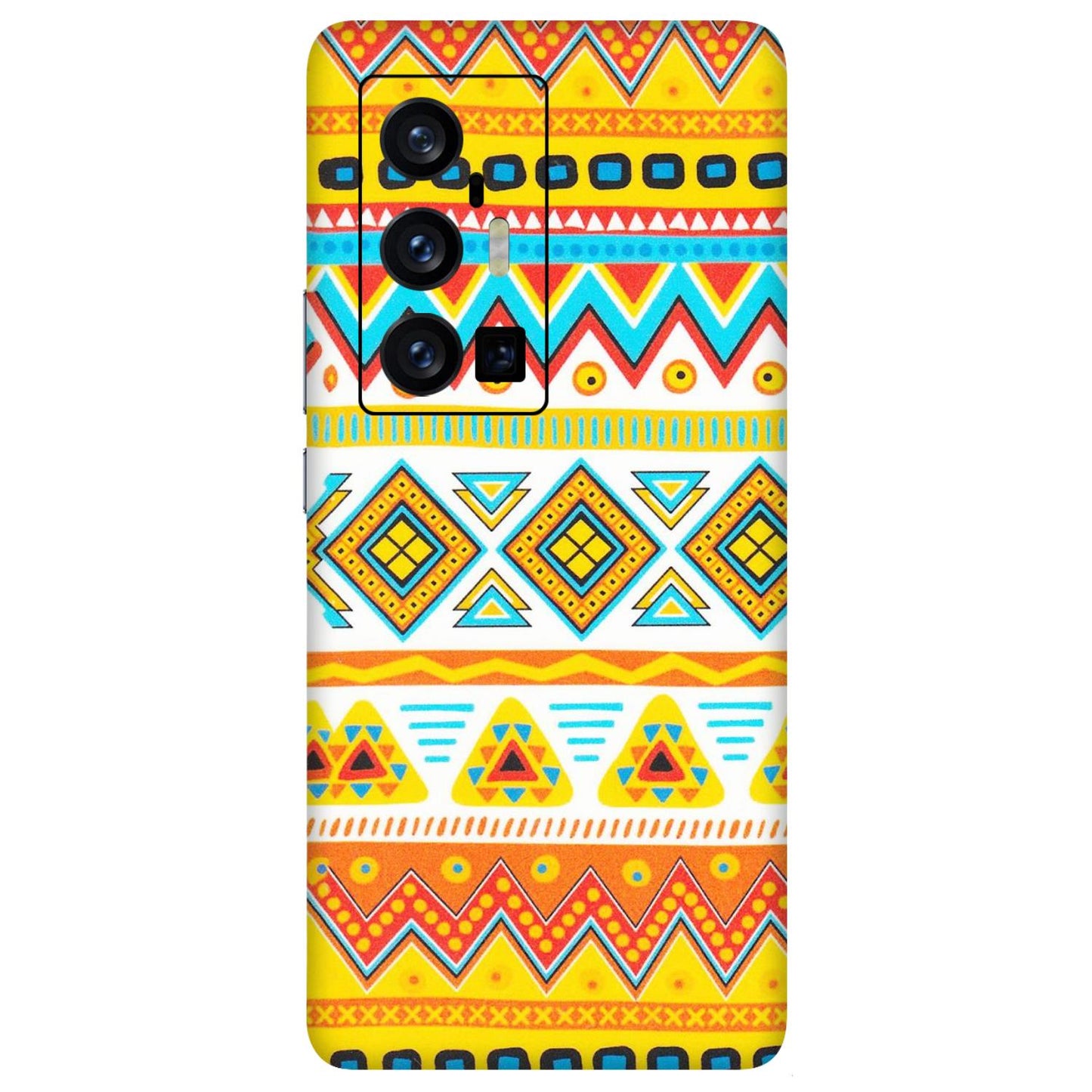 VIVO Z/V/X/T/U/S Series Phone Skins (All Models) - Mexican Abstract - Matte Finish (M-71) Vivo X70 Pro Plus (5G)