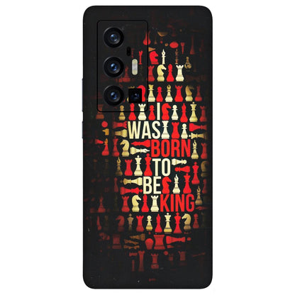 VIVO Z/V/X/T/U/S Series Phone Skins (All Models) - Born To Be King - Matte Finish (M-73) Vivo X70 Pro Plus (5G)