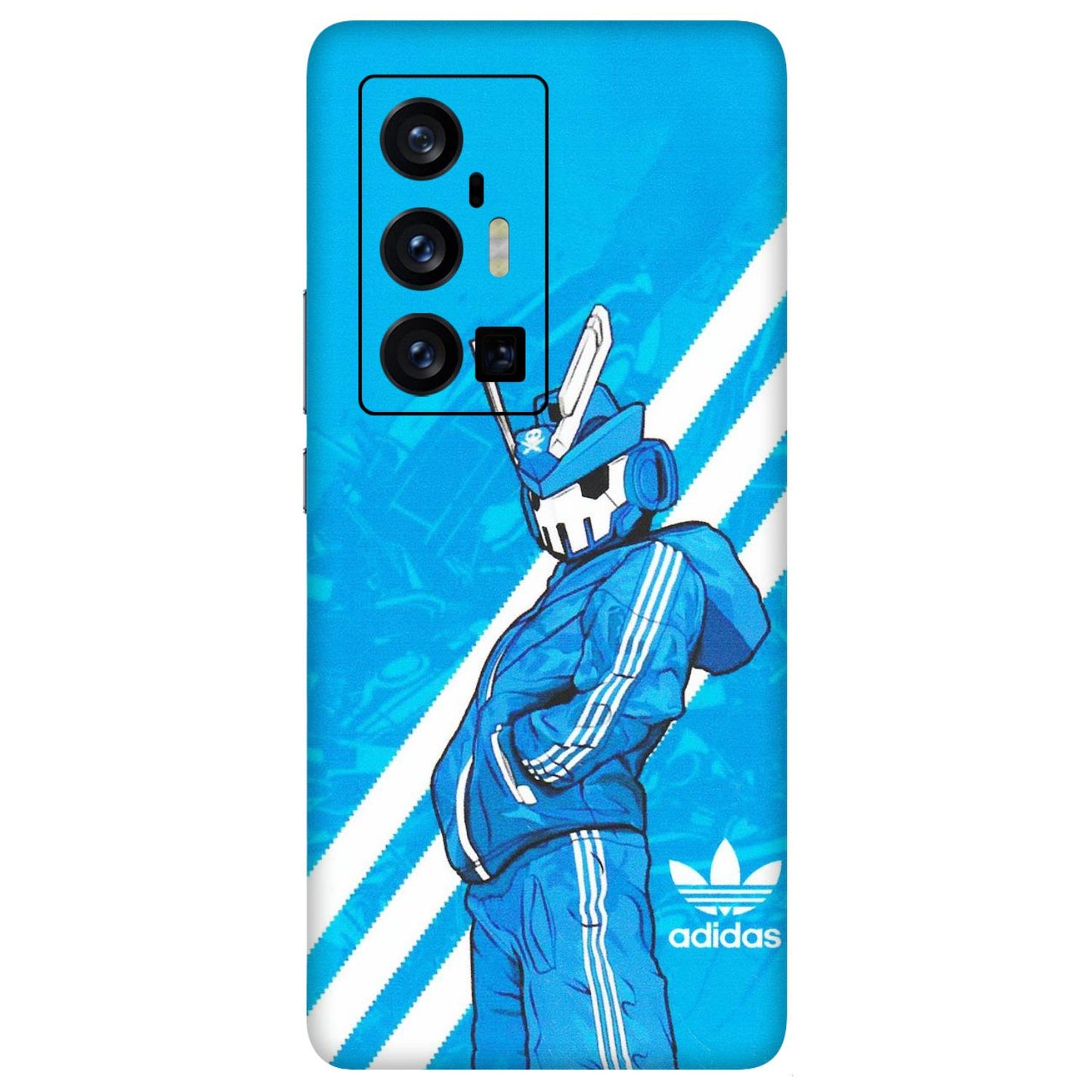 VIVO Z/V/X/T/U/S Series Phone Skins (All Models) - Battle of Adidas - Matte Finish (M-98) Vivo X70 Pro Plus (5G)