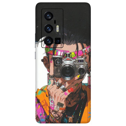 VIVO Z/V/X/T/U/S Series Phone Skins (All Models) - Camera Lover Girl - Matte Finish (M-09) Vivo X70 Pro Plus (5G)