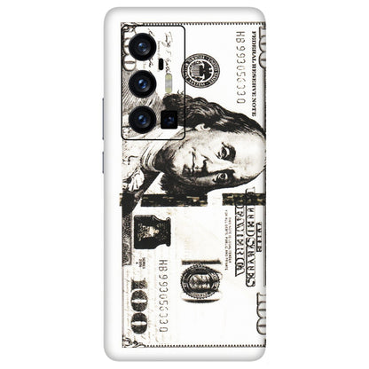 VIVO Z/V/X/T/U/S Series Phone Skins (All Models) - 100 Dollar Currency - Transparent Finish (T-01) Vivo X70 Pro Plus (5G)