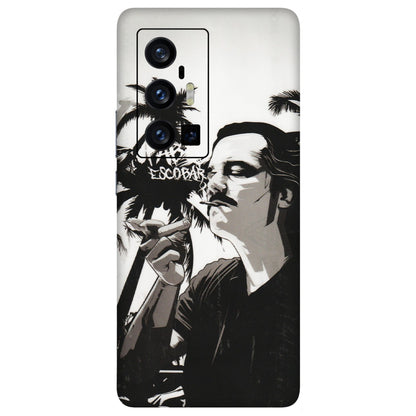 VIVO Z/V/X/T/U/S Series Phone Skins (All Models) - Pab Escobar - Transparent Finish (T-05) Vivo X70 Pro Plus (5G)