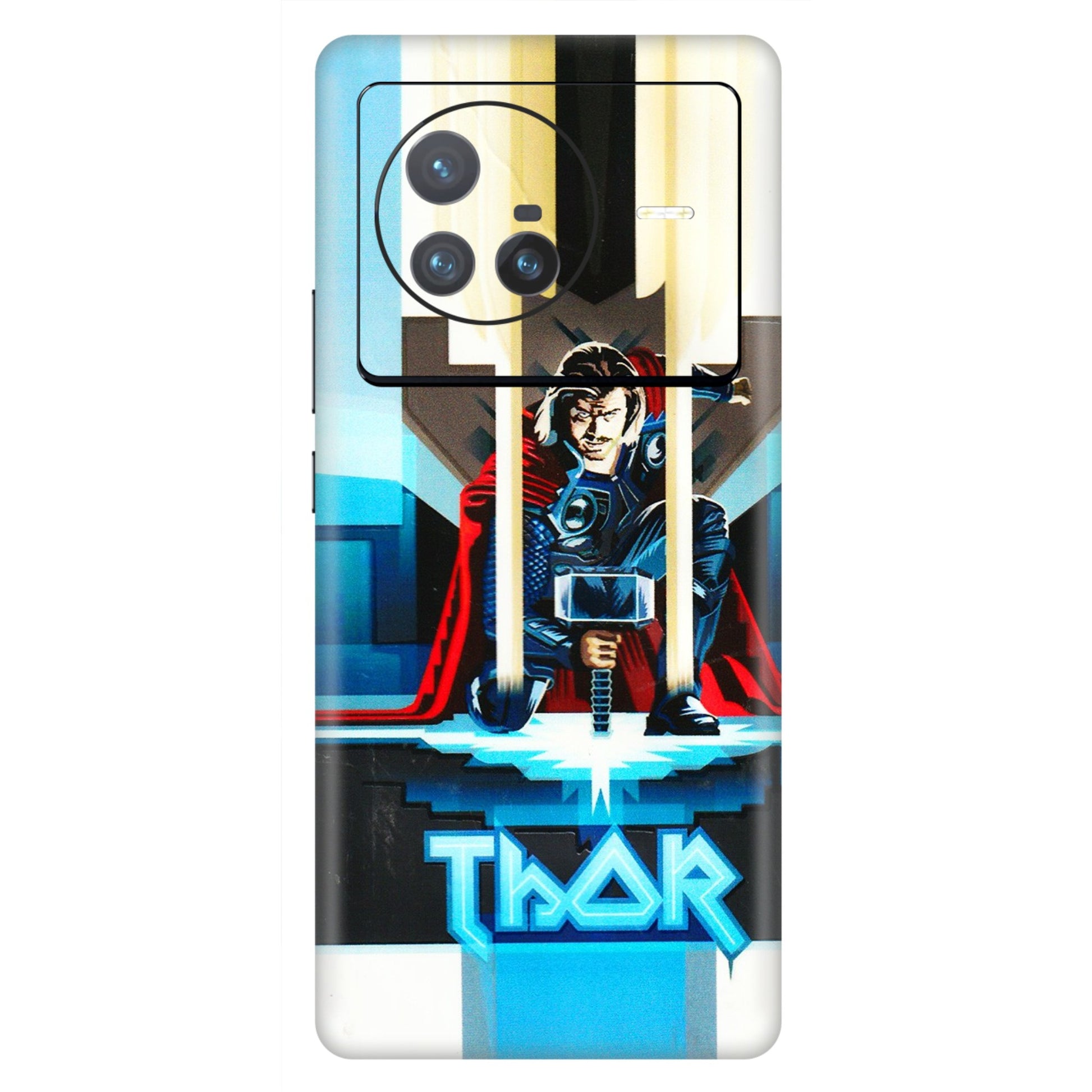 VIVO Z/V/X/T/U/S Series Phone Skins (All Models) - Thor - 3D Embossed Finish (L-137) Vivo X80 (5G)