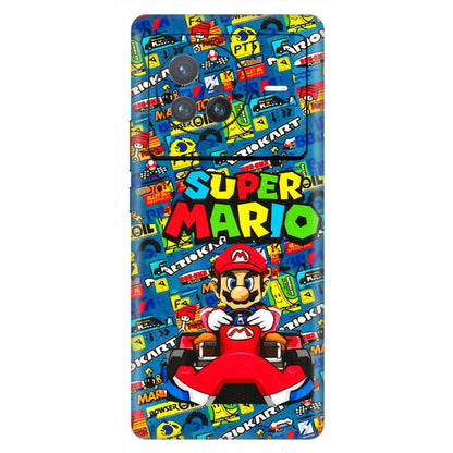 VIVO Z/V/X/T/U/S Series Phone Skins (All Models) - Super Mario Kart - 3D Embossed Finish (L-140) Vivo X80 (5G)