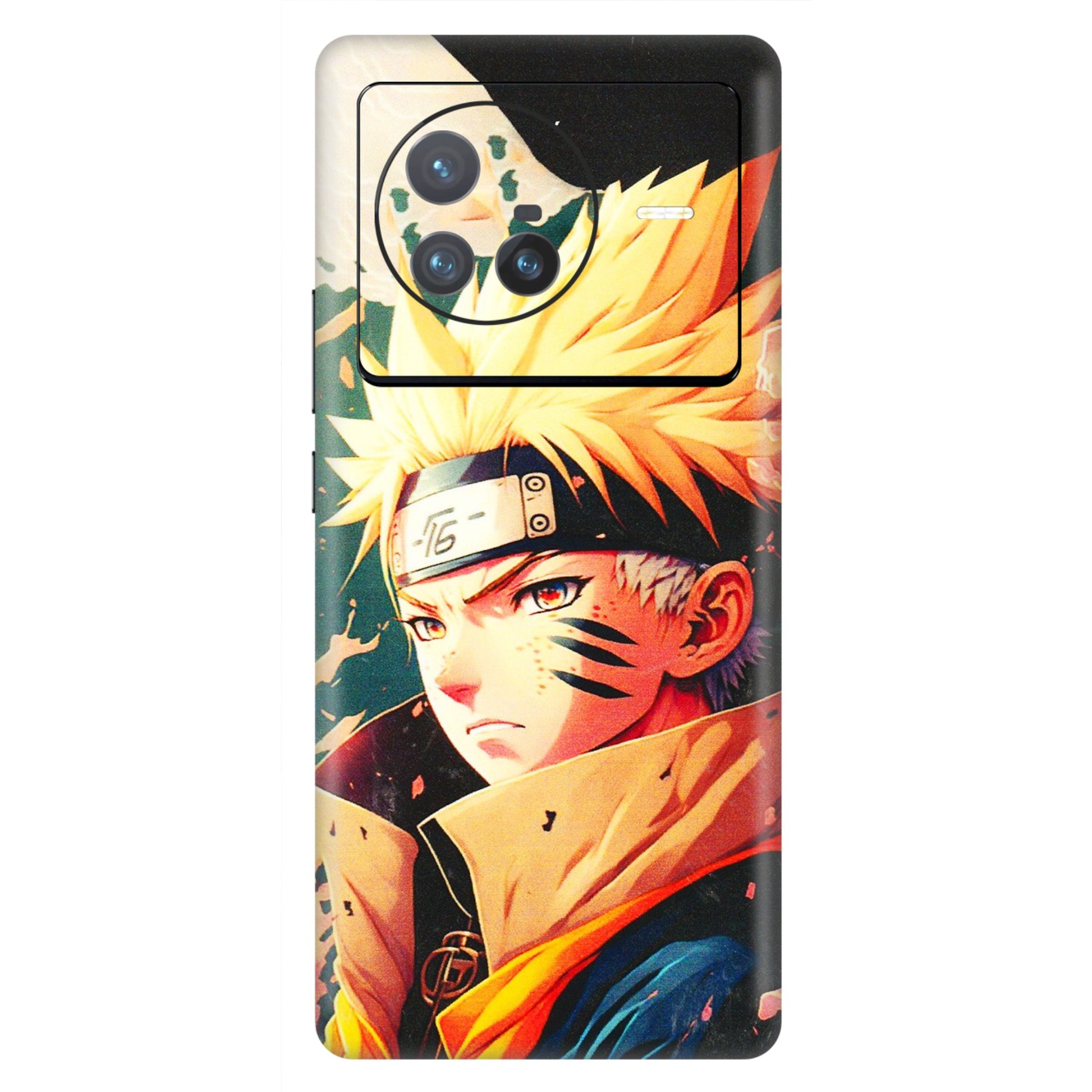 VIVO Z/V/X/T/U/S Series Phone Skins (All Models) - New Naruto - 3D Embossed Finish (L-148) Vivo X80 (5G)