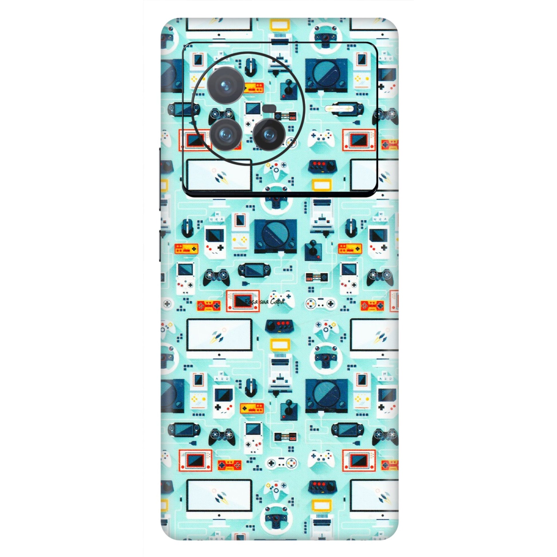 VIVO Z/V/X/T/U/S Series Phone Skins (All Models) - Gadgets Doodle - 3D Embossed Finish (L-184) Vivo X80 (5G)