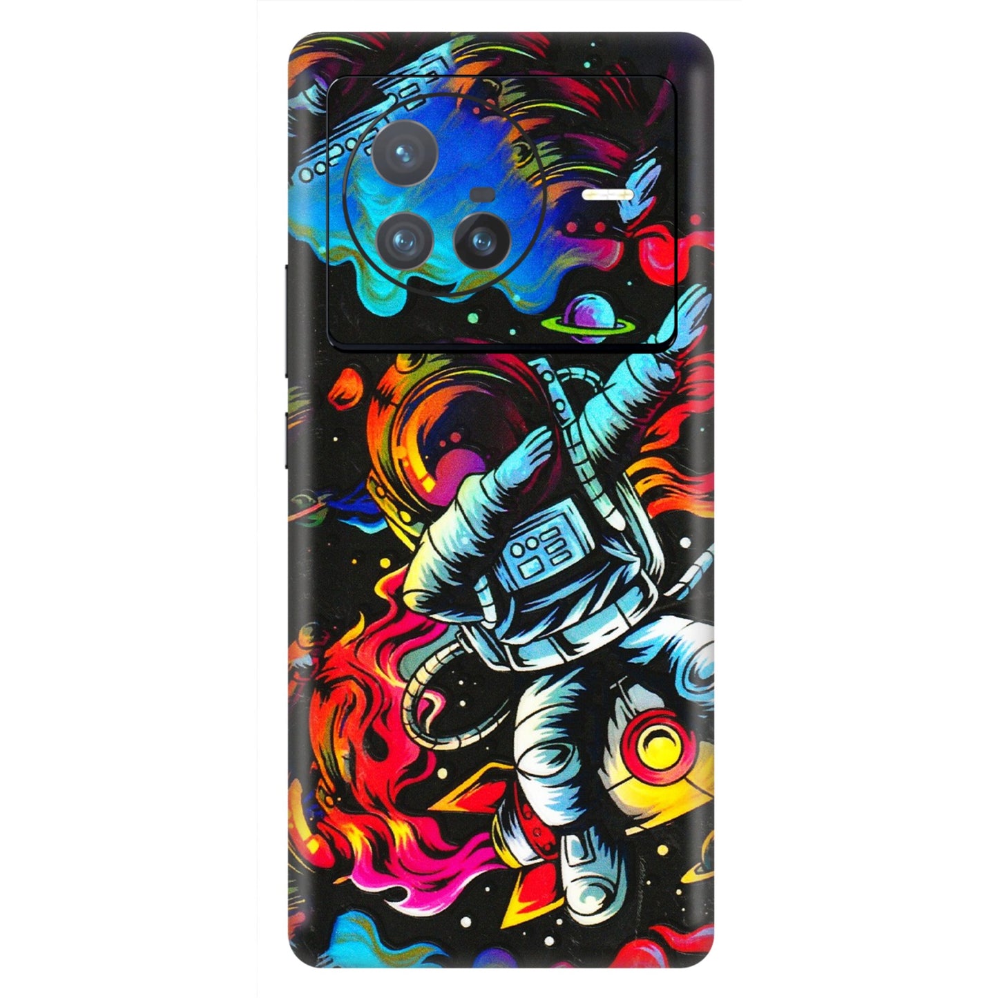VIVO Z/V/X/T/U/S Series Phone Skins (All Models) - Astronaut Dope - 3D Embossed Finish (L-191) Vivo X80 (5G)