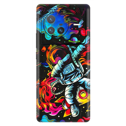 VIVO Z/V/X/T/U/S Series Phone Skins (All Models) - Astronaut Dope - 3D Embossed Finish (L-191) Vivo X80 (5G)