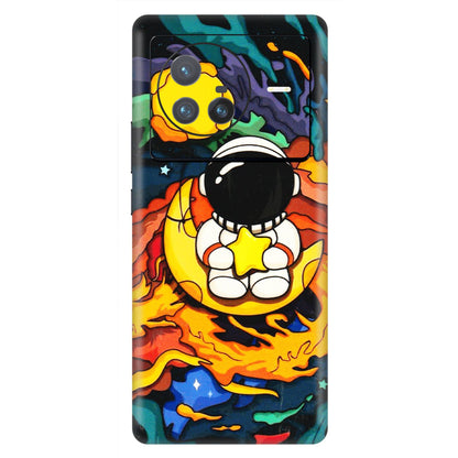 VIVO Z/V/X/T/U/S Series Phone Skins (All Models) - Baby Astronaut - 3D Embossed Finish (L-197) Vivo X80 (5G)