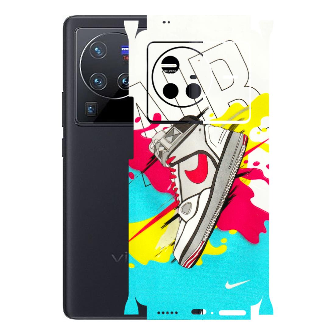 VIVO Z/V/X/T/U/S Series Phone Skins (All Models) - Sneaker - 3D Embossed Finish (L-207) Vivo X80 (5G)