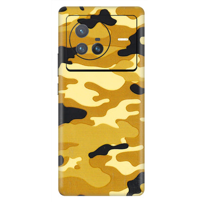 VIVO Z/V/X/T/U/S Series Phone Skins (All Models) - Indian Camo - 3D Embossed Finish (L-228) Vivo X80 (5G)