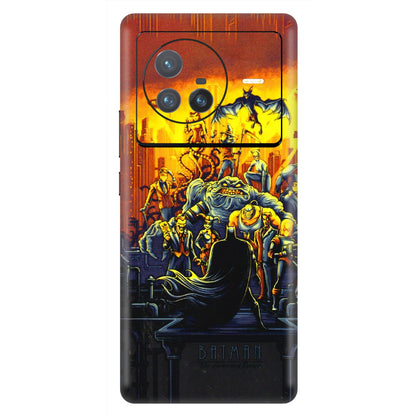 VIVO Z/V/X/T/U/S Series Phone Skins (All Models) - Games Doodles - 3D Embossed Finish (L-24) Vivo X80 (5G)