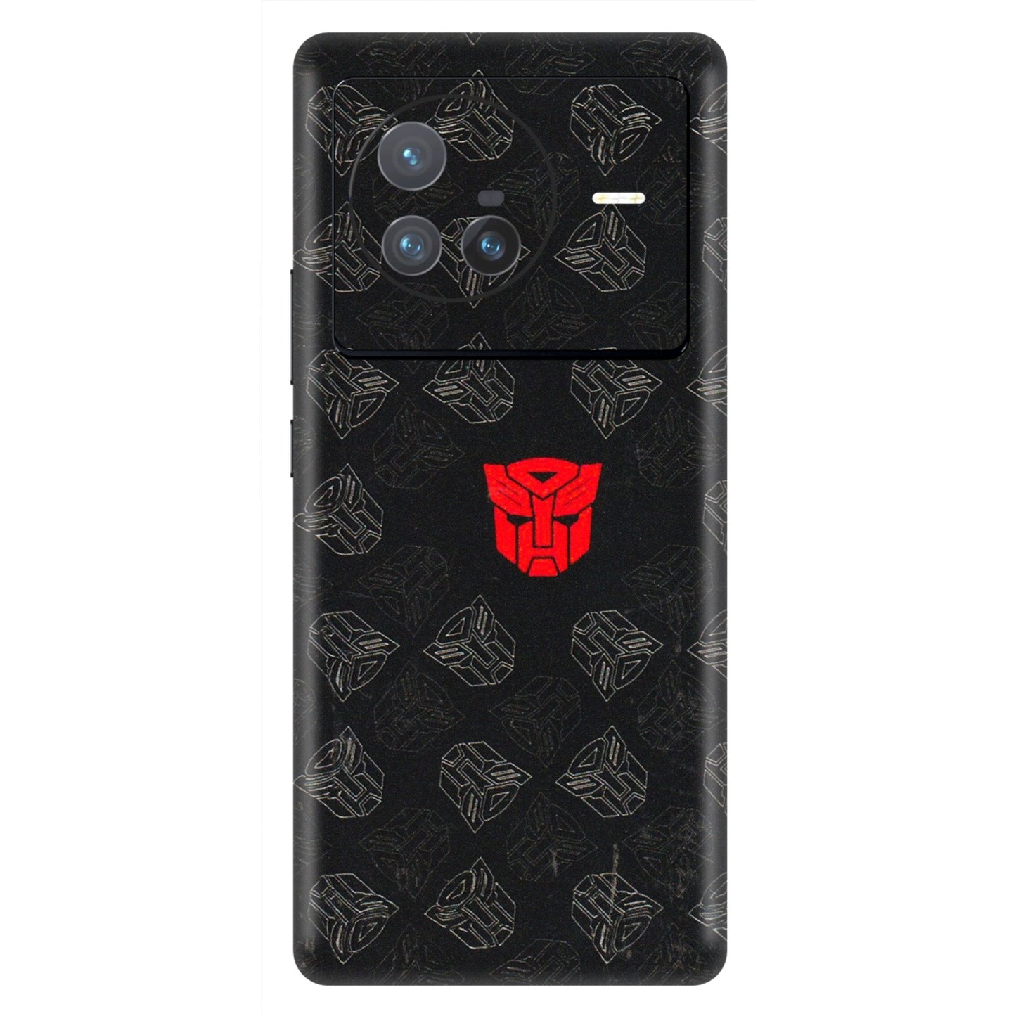 VIVO Z/V/X/T/U/S Series Phone Skins (All Models) - Transformers Devastation - 3D Embossed Finish (L-301) Vivo X80 (5G)