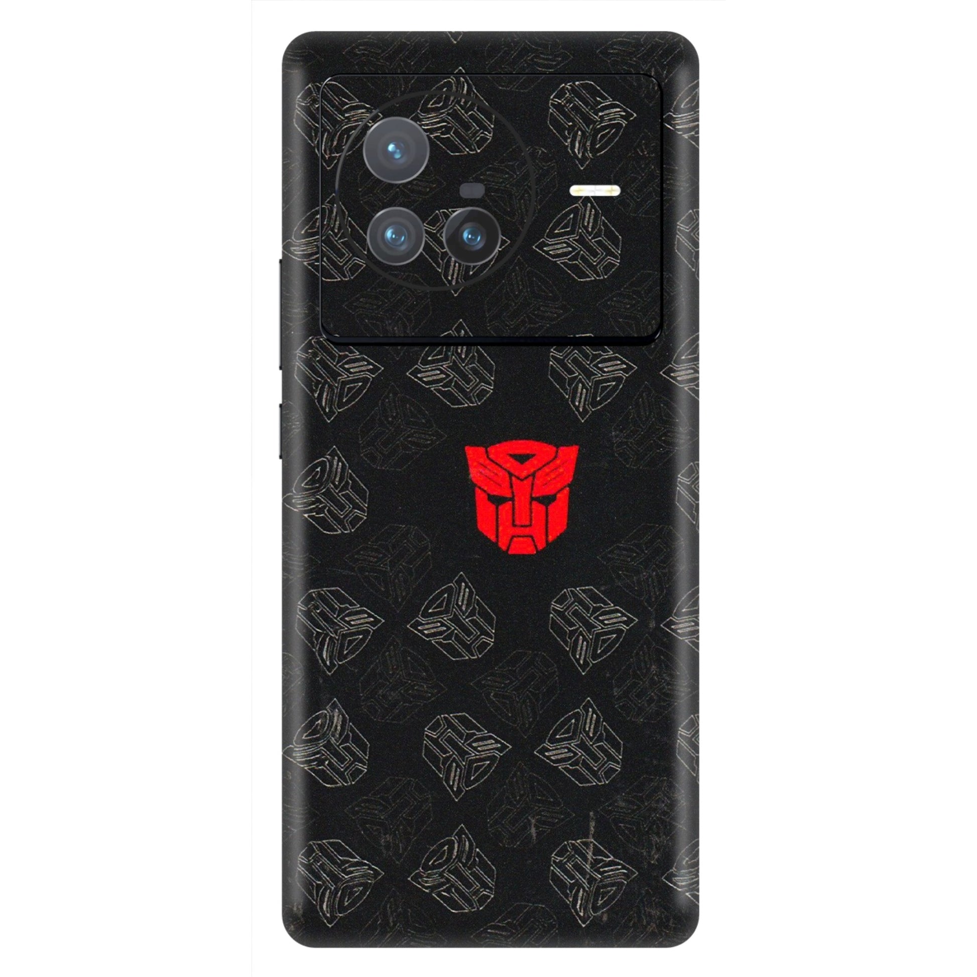 VIVO Z/V/X/T/U/S Series Phone Skins (All Models) - Transformers Devastation - 3D Embossed Finish (L-301) Vivo X80 (5G)