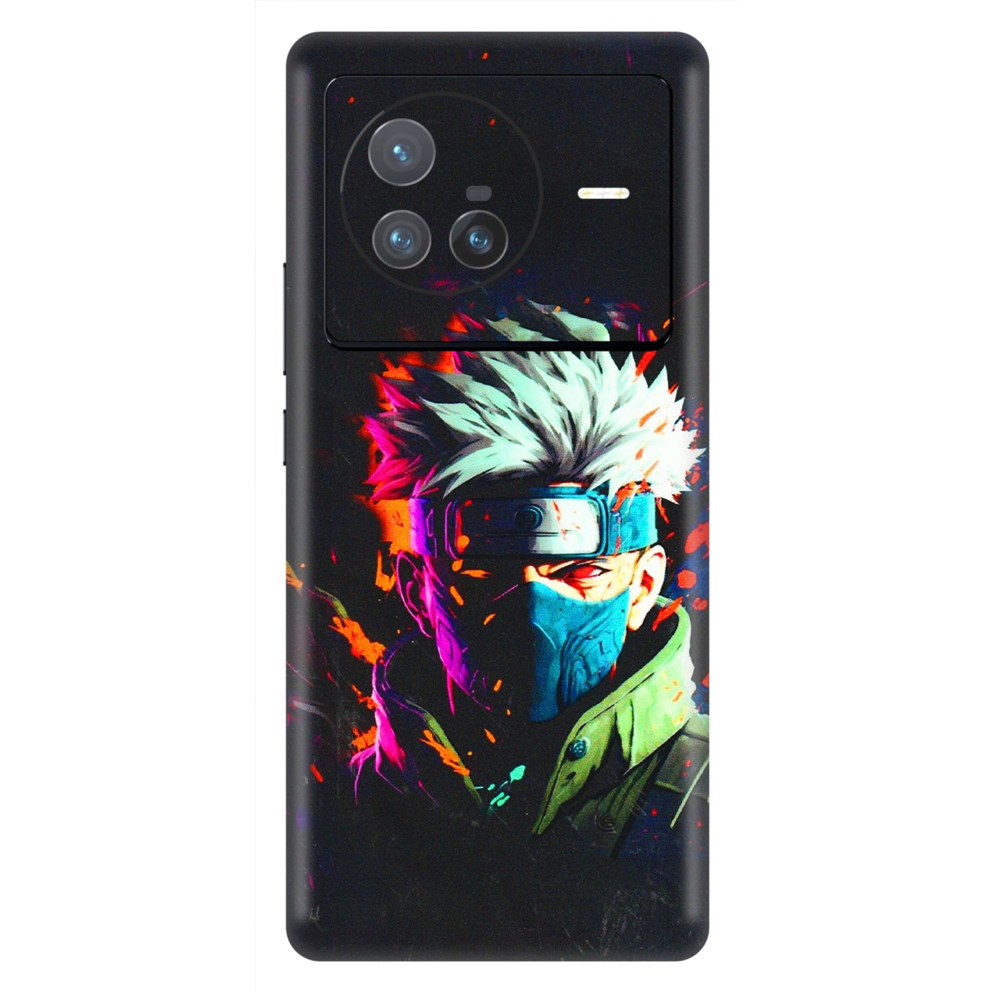 VIVO Z/V/X/T/U/S Series Phone Skins (All Models) - Anime Cool Character - 3D Embossed Finish (L-59) Vivo X80 (5G)
