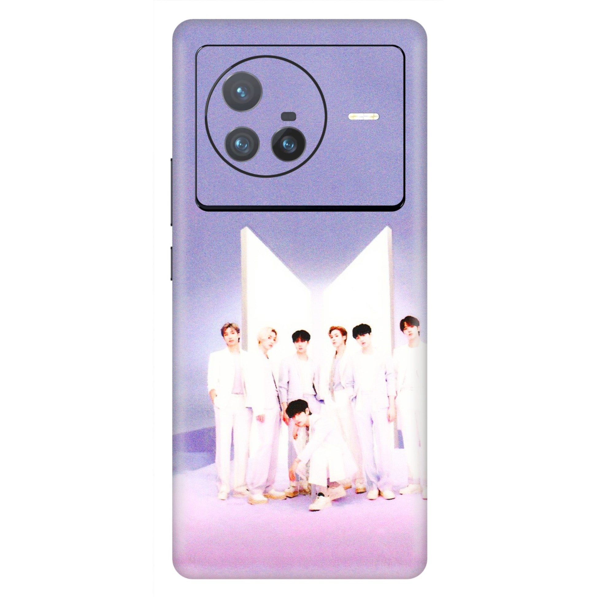 VIVO Z/V/X/T/U/S Series Phone Skins (All Models) - BTS - 3D Embossed Finish (L-94) Vivo X80 (5G)