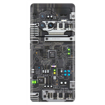 VIVO Z/V/X/T/U/S Series Phone Skins (All Models) - Motherboard Internals - Matte Finish (M-135) Vivo X80 (5G)