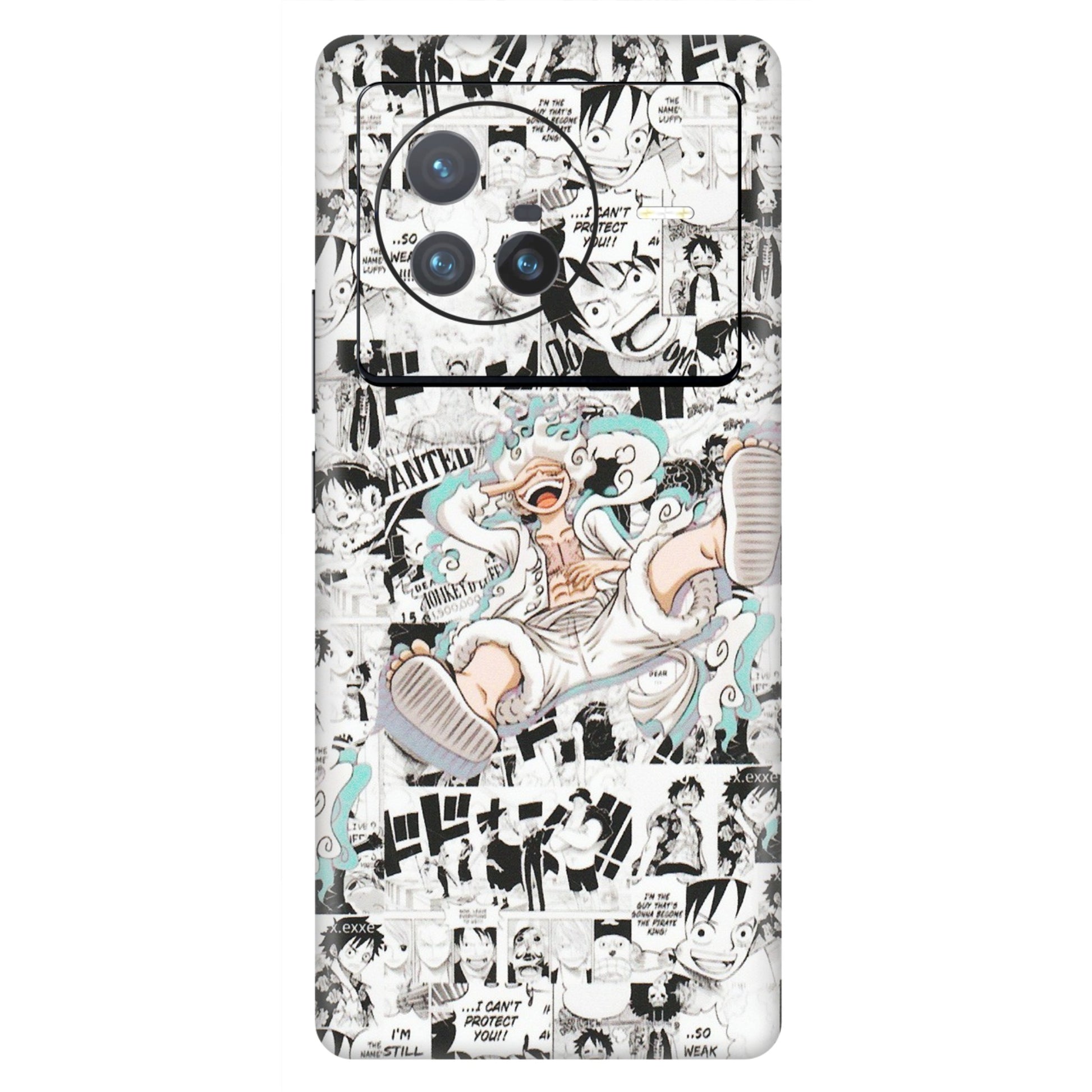 VIVO Z/V/X/T/U/S Series Phone Skins (All Models) - One Piece Comic - Matte Finish (M-168) Vivo X80 (5G)